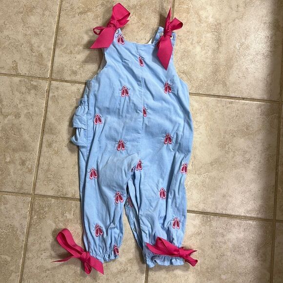 The Bailey Boys Corduroy Romper Ballerina 🩰 - Picture 1 of 8